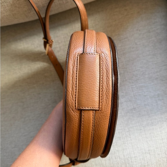 Tory Burch Brown Leather Crossbody Bag - Picture 4 of 7